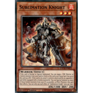 TOCH-EN013 - Sublimation Knight - Super Rare 